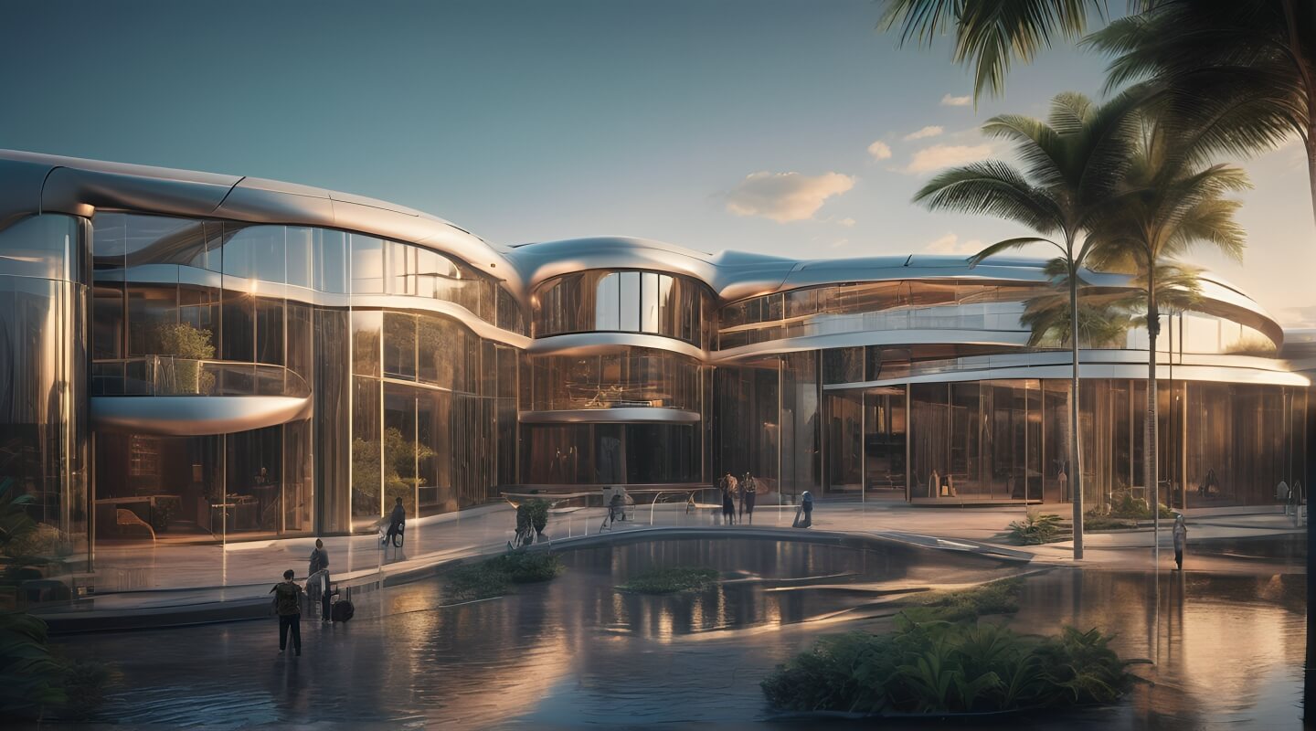 Parametric Glass and Steel luxury residence by Architect John Henry 
.jpg