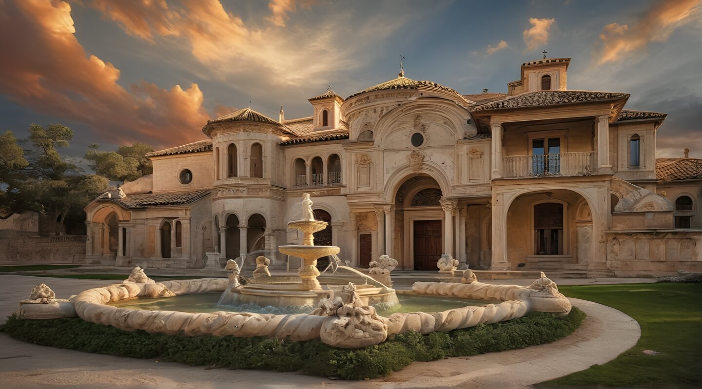 Spanish Hacienda luxury residence by Architect John Henry 
.jpg